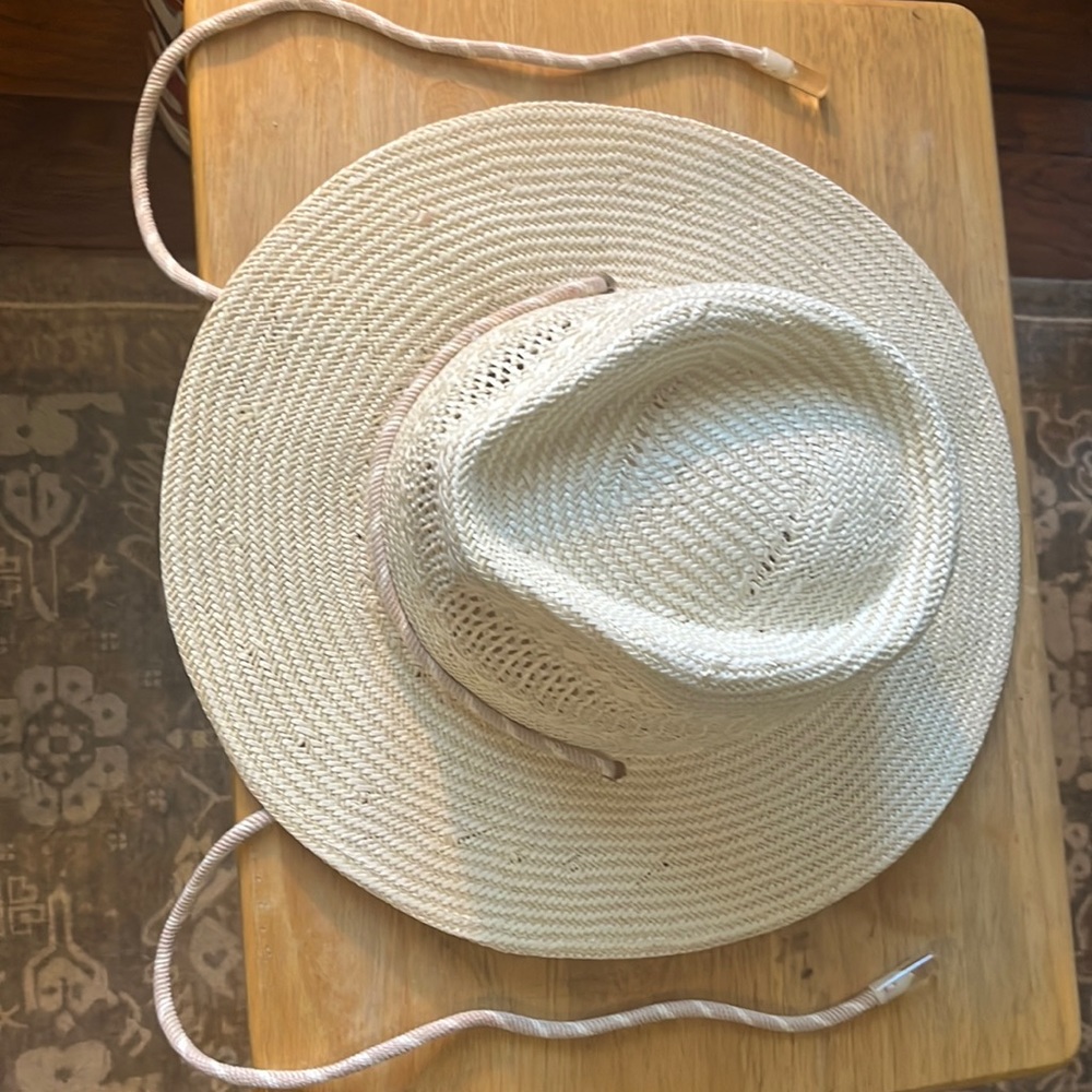 Zertrue 100% Straw Hat with Chin Strap